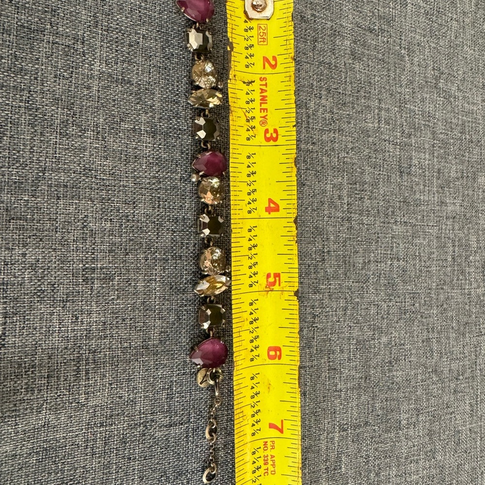 Chloe and Isabel jewel/gold tone bracelet - Picture 3 of 4